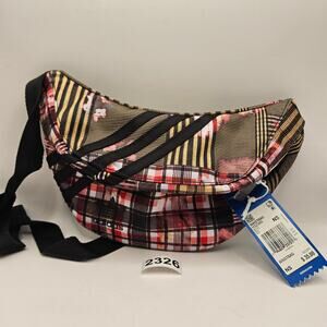 ADIDAS ORIGINAL WAISTBAG PLAID FLORAL H32360 NWT